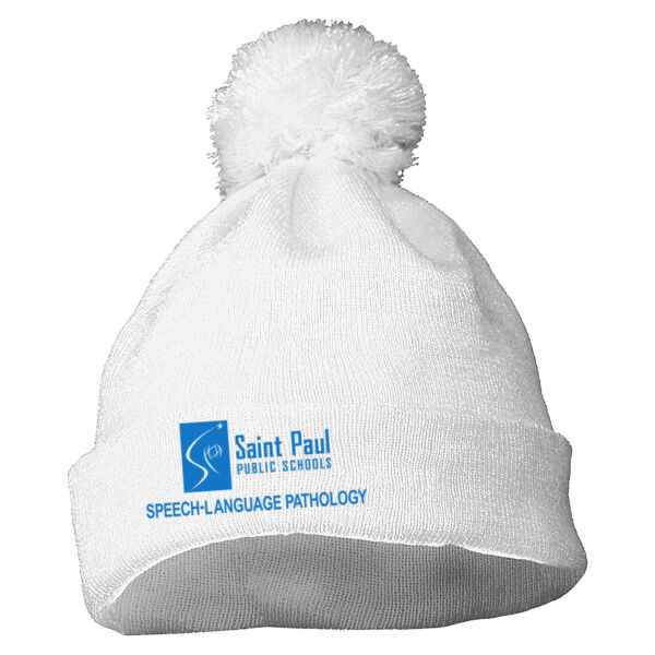Augusta Sportswear - Pom Beanie - Embroidered Logo Thumbnail