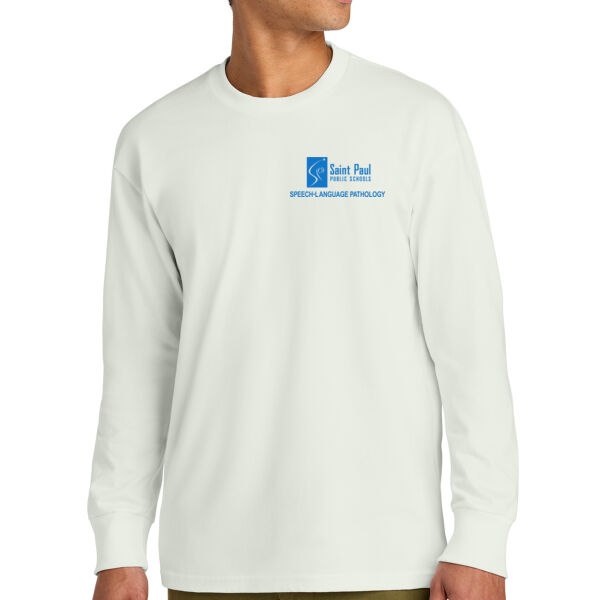 Next Level Apparel - Heavyweight Long Sleeve Tee - Printed Logo Thumbnail