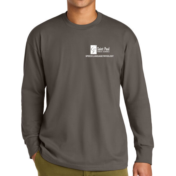 Next Level Apparel - Heavyweight Long Sleeve Tee - Printed Logo Thumbnail