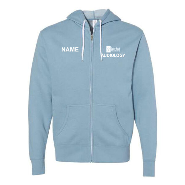 Independent Trading Co. - Unisex Lightweight Full-Zip Hooded Sweatshirt - Embroidered Logo **Add Name for $5! ** Thumbnail