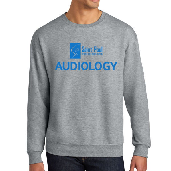 Jerzees - Ultimate Unisex CVC Ring Spun Crewneck Sweatshirt - Printed Logo Thumbnail