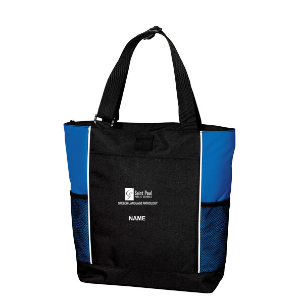 Port Authority® Panel Tote - Embroidered Logo **Add Name For $5** Thumbnail