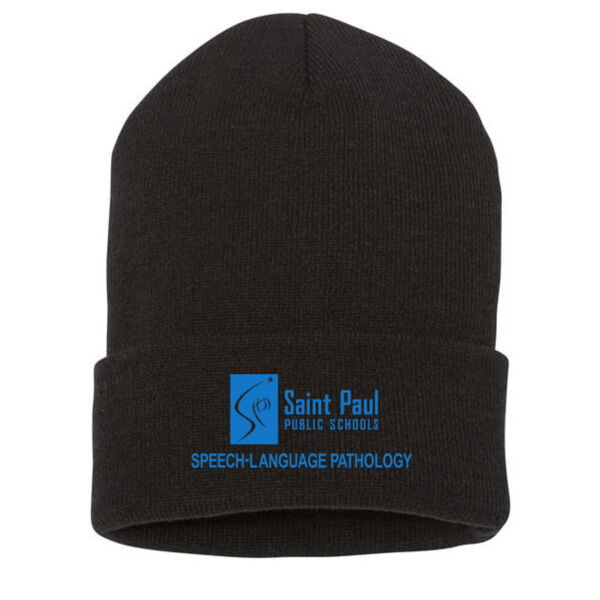 YP Classics - Cuffed Beanie - Embroidered Logo Thumbnail