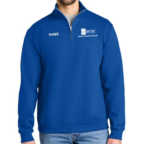 Gildan® Heavy Blend™ 1/4-Zip Sweatshirt - Embroidered & Printed Logos **Add Name For $5** Thumbnail