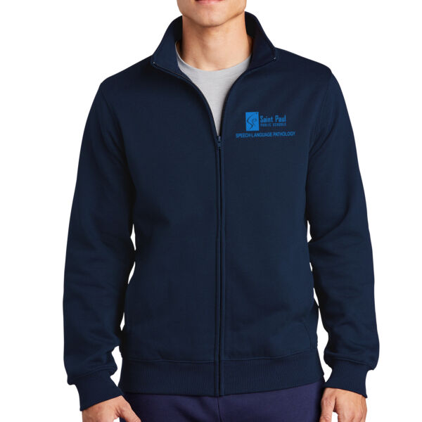 Sport-Tek® Full-Zip Sweatshirt - Embroidered Logo Thumbnail