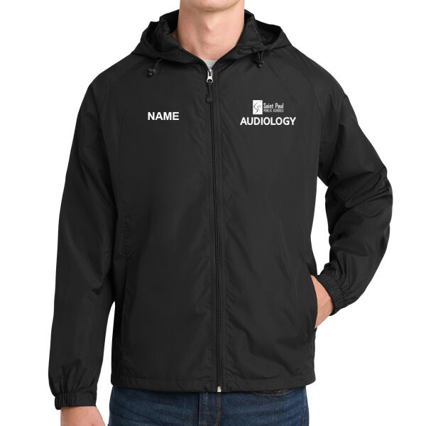 Sport-Tek® Hooded Raglan Jacket - Embroidered Logo **Add Name For $5** Thumbnail