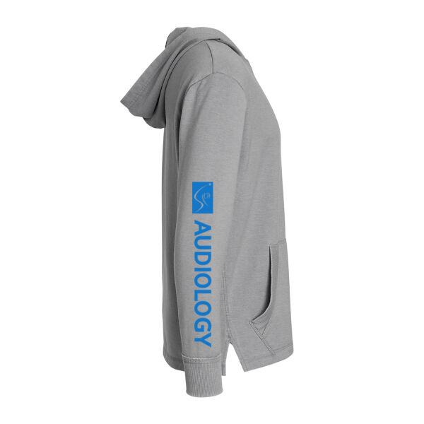 LAT - Unisex Vintage Wash Hoodie Sweatshirt - Printed Logos Thumbnail