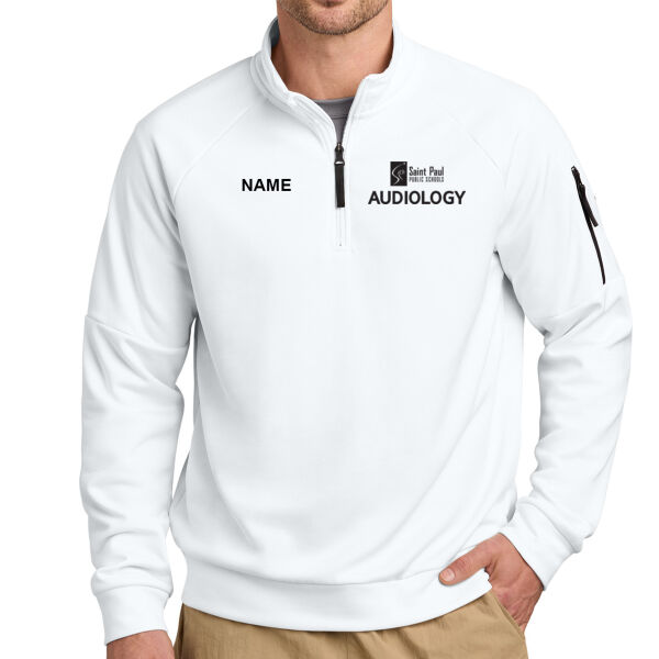 Nike Therma-FIT Pocket 1/4-Zip Fleece Hoodie - Embroidered Logo ** Add Name for $5! ** Thumbnail