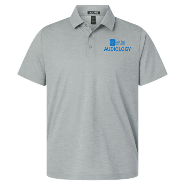 AllPro - Men's Pro-Lock Performance Mélange Polo  - Embroidered Logo Thumbnail