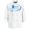 Eight Knot Button Chef Coat with Thermometer Pocket Thumbnail