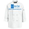 Eight Knot Button Chef Coat with Thermometer Pocket Thumbnail