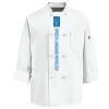 Eight Knot Button Chef Coat with Thermometer Pocket Thumbnail