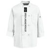Eight Knot Button Chef Coat with Thermometer Pocket Thumbnail