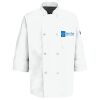 Eight Pearl Button Chef Coat with Thermometer Pocket Thumbnail