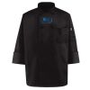 Black Knot Button Chef Coat Thumbnail